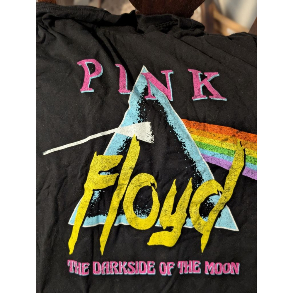 Men's Pink Floyd Graphic T-Shirt Size S Black - Picture 5 of 6